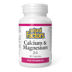 Buy Natural Factors Calcium & Magnesium with D Online in Canada at Erbamin