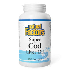 Buy Natural Factors Cod Liver Oil Online in Canada at Erbamin