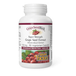 Buy Natural Factors GrapeSeedRich Online in Canada at Erbamin