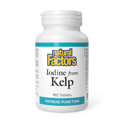 Buy Natural Factors Iodine from Kelp Online in Canada at Erbamin