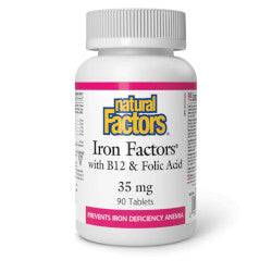 Buy Natural Factors Iron Factors Online in Canada at Erbamin