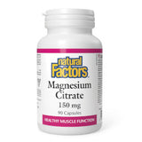 Buy Natural Factors Magnesium Citrate Online in Canada at Erbamin