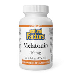 Buy Natural Factors Melatonin Online in Canada at Erbamin