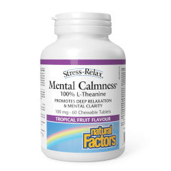 Buy Natural Factors Mental Calmness Online in Canada at Erbamin