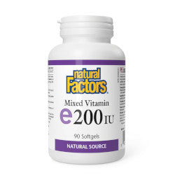 Buy Natural Factors Mixed Vitamin E Online in Canada at Erbamin