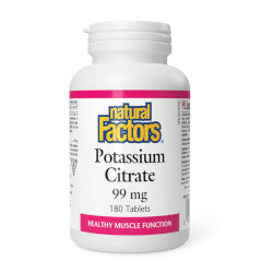 Buy Natural Factors Potassium Citrate Online in Canada at Erbamin