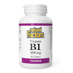 Buy Natural Factors Vitamin B1 Online in Canada at Erbamin