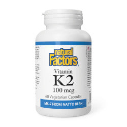 Buy Natural Factors Vitamin K2 Online in Canada at Erbamin