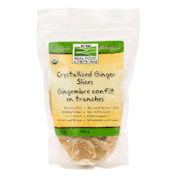 Buy Now Crystallized Ginger Slices Online in Canada at Erbamin.