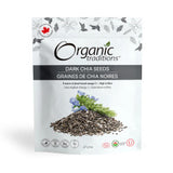 Buy Organic Traditions Dark Chia Seeds Online in Canada at Erbamin.